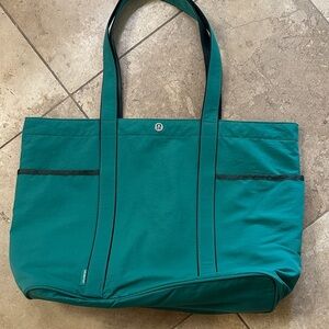 Lululemon Teal Tote Bag